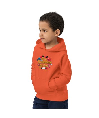 Sweat à capuche écologique pour enfants Make Bouillabaisse Not War Pour