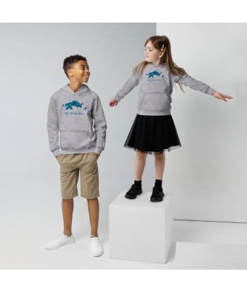 Sweat à capuche écologique pour enfants Octopus Blue le concept de la Pate a emporter 