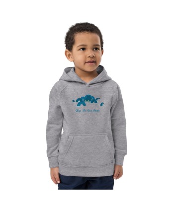 Sweat à capuche écologique pour enfants Octopus Blue le concept de la Pate a emporter 