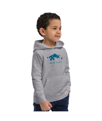 Sweat à capuche écologique pour enfants Octopus Blue le concept de la Pate a emporter 