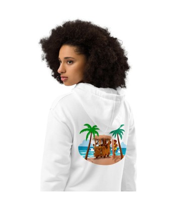 Sweat à capuche premium écologique Tiki Kombi (face & dos) prix