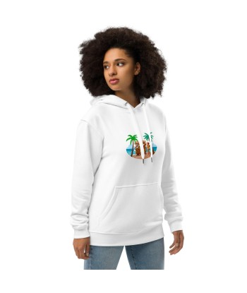 Sweat à capuche premium écologique Tiki Kombi (face & dos) prix