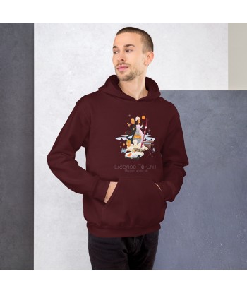 Sweat à capuche d'hiver unisexe License To Chill Mission Après-Ski sur couleurs foncées 50-70% off 