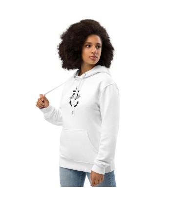 Sweat à capuche premium écologique Oh Bonne Mer 1 grand motif brodé sur la face 2 - 3 jours ouvrés.