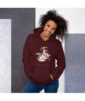 Sweat à capuche d'hiver unisexe License To Chill Mission Après-Ski sur couleurs foncées 50-70% off 