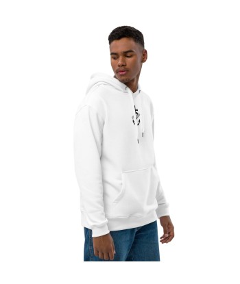 Sweat à capuche premium écologique Oh Bonne Mer 1 petit motif brodé sur la face vente chaude votre 