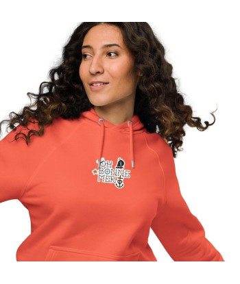 Sweat à capuche écologique Raglan unisexe Oh Bonne Mer 3 50% de réduction en Octobre 2024