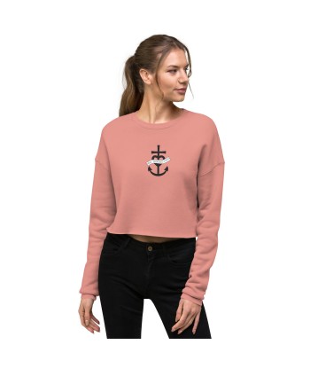 Sweat-Shirt Crop-Top Oh Bonne Mer 1 plus qu'un jeu 