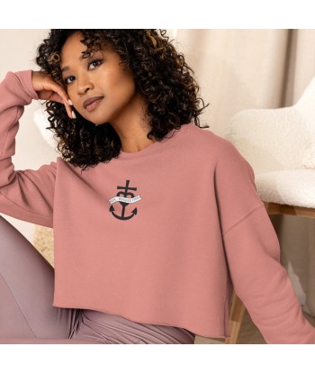 Sweat-Shirt Crop-Top Oh Bonne Mer 1 plus qu'un jeu 