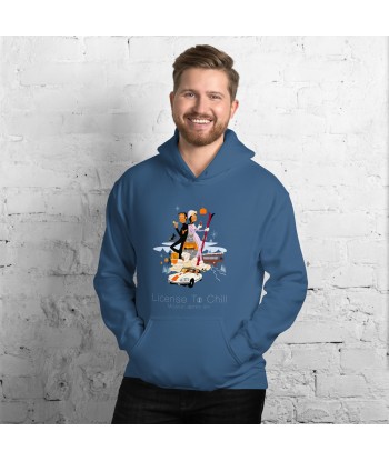 Sweat à capuche d'hiver unisexe License To Chill Mission Après-Ski sur couleurs foncées 50-70% off 