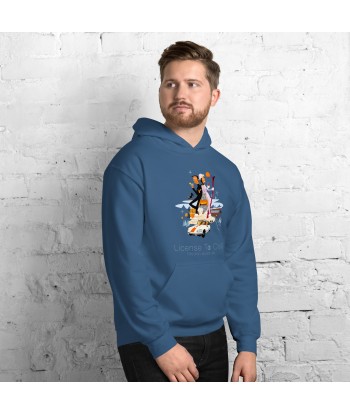 Sweat à capuche d'hiver unisexe License To Chill Mission Après-Ski sur couleurs foncées 50-70% off 