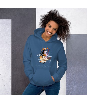 Sweat à capuche d'hiver unisexe License To Chill Mission Après-Ski sur couleurs foncées 50-70% off 