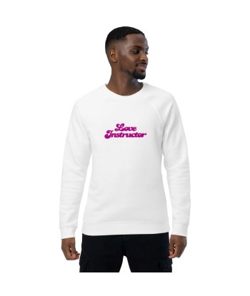 Sweatshirt écologique raglan unisexe Love Instructor hantent personnes