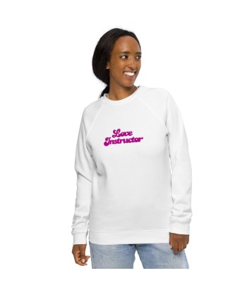 Sweatshirt écologique raglan unisexe Love Instructor hantent personnes