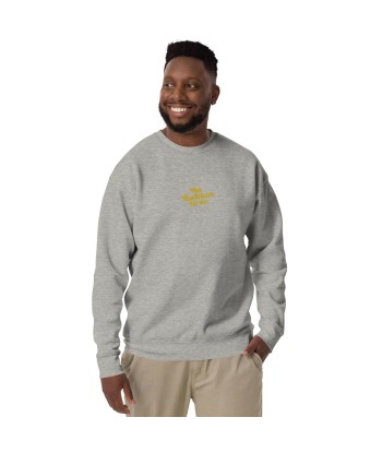 Sweatshirt premium unisexe Make Bouillabaisse Not War petit motif brodé l'achat 