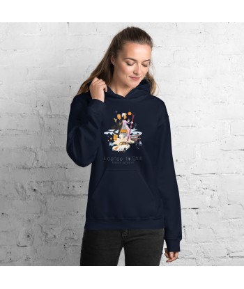 Sweat à capuche d'hiver unisexe License To Chill Mission Après-Ski sur couleurs foncées 50-70% off 