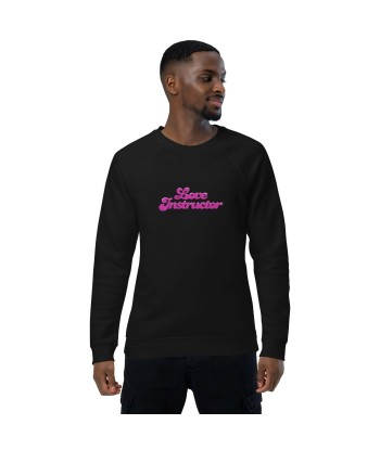 Sweatshirt écologique raglan unisexe Love Instructor hantent personnes