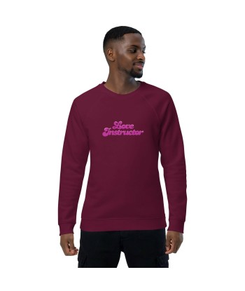 Sweatshirt écologique raglan unisexe Love Instructor hantent personnes