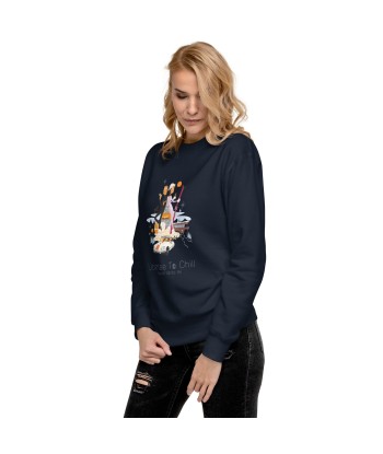 Sweatshirt premium unisexe License To Chill Mission Après-Ski Venez acheter