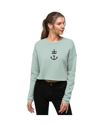 Sweat-Shirt Crop-Top Oh Bonne Mer 1 plus qu'un jeu 