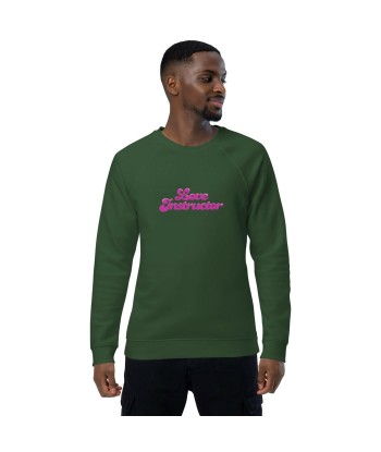 Sweatshirt écologique raglan unisexe Love Instructor hantent personnes