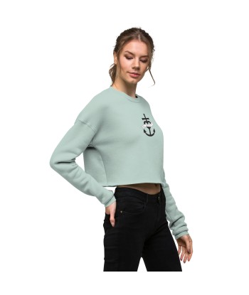 Sweat-Shirt Crop-Top Oh Bonne Mer 1 plus qu'un jeu 