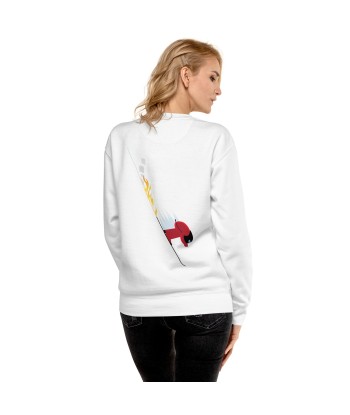 Sweatshirt premium unisexe Which skier are you? Speed Skier (Front/Back) on Light colors Comparez plus de prix