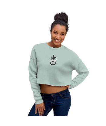 Sweat-Shirt Crop-Top Oh Bonne Mer 1 plus qu'un jeu 