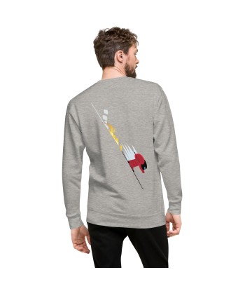 Sweatshirt premium unisexe Which skier are you? Speed Skier (Front/Back) on Light colors Comparez plus de prix