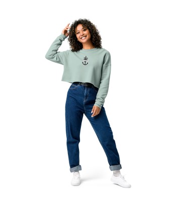 Sweat-Shirt Crop-Top Oh Bonne Mer 1 plus qu'un jeu 