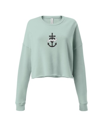 Sweat-Shirt Crop-Top Oh Bonne Mer 1 plus qu'un jeu 