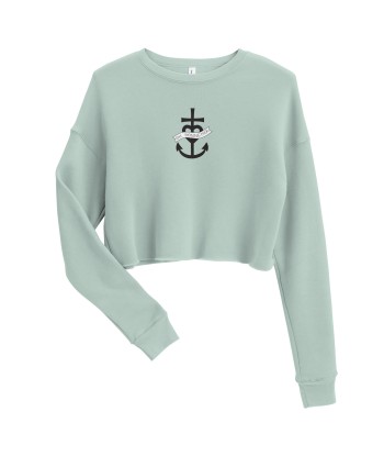 Sweat-Shirt Crop-Top Oh Bonne Mer 1 plus qu'un jeu 