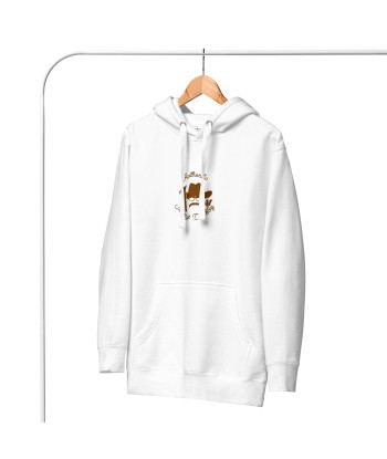 Sweat à capuche unisexe en coton Authentic Skiing Cowboy marron Venez acheter