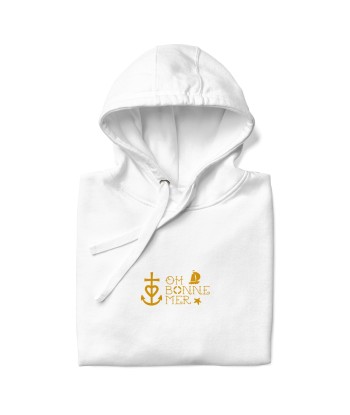 Sweat à capuche unisexe en coton Oh Bonne Mer 2 commande en ligne