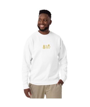 Sweatshirt premium unisexe Oh Bonne Mer 2 brodé paiement sécurisé