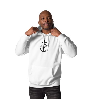 Sweat à capuche unisexe en coton Oh Bonne Mer 1 grand motif brodé vente chaude votre 