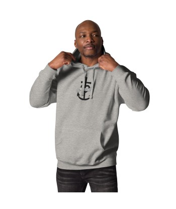 Sweat à capuche unisexe en coton Oh Bonne Mer 1 grand motif brodé vente chaude votre 