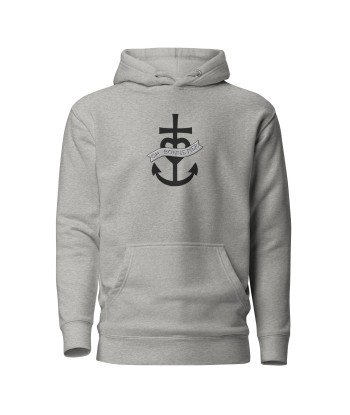 Sweat à capuche unisexe en coton Oh Bonne Mer 1 grand motif brodé vente chaude votre 