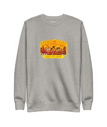 Sweatshirt premium unisexe Roller Disco 1975 de l' environnement