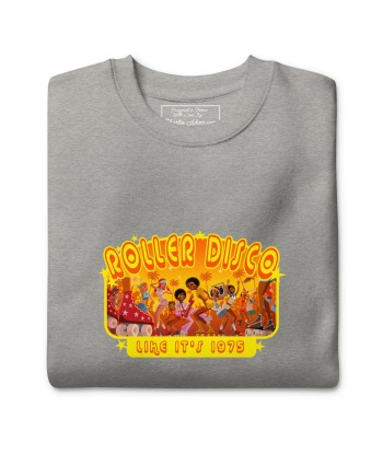 Sweatshirt premium unisexe Roller Disco 1975 de l' environnement