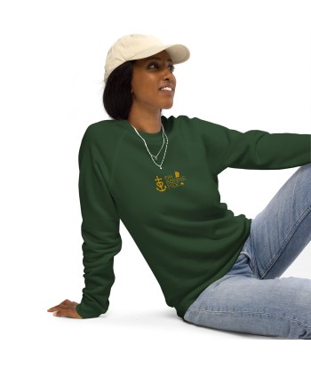 Sweatshirt écologique raglan unisexe Oh Bonne Mer 2 l'évolution des habitudes 