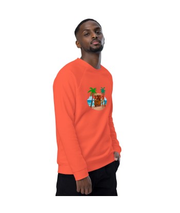 Sweatshirt écologique raglan unisexe Tiki Kombi en stock