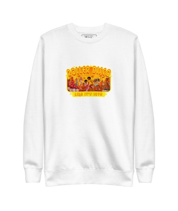 Sweatshirt premium unisexe Roller Disco 1975 de l' environnement