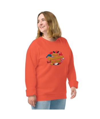 Sweatshirt écologique raglan unisexe Make Bouillabaisse Not War Oh Bonne Mer en linge