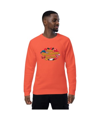 Sweatshirt écologique raglan unisexe Make Bouillabaisse Not War Oh Bonne Mer en linge